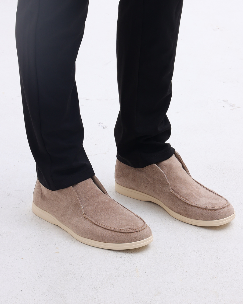 High Suede Loafers - Aurellius