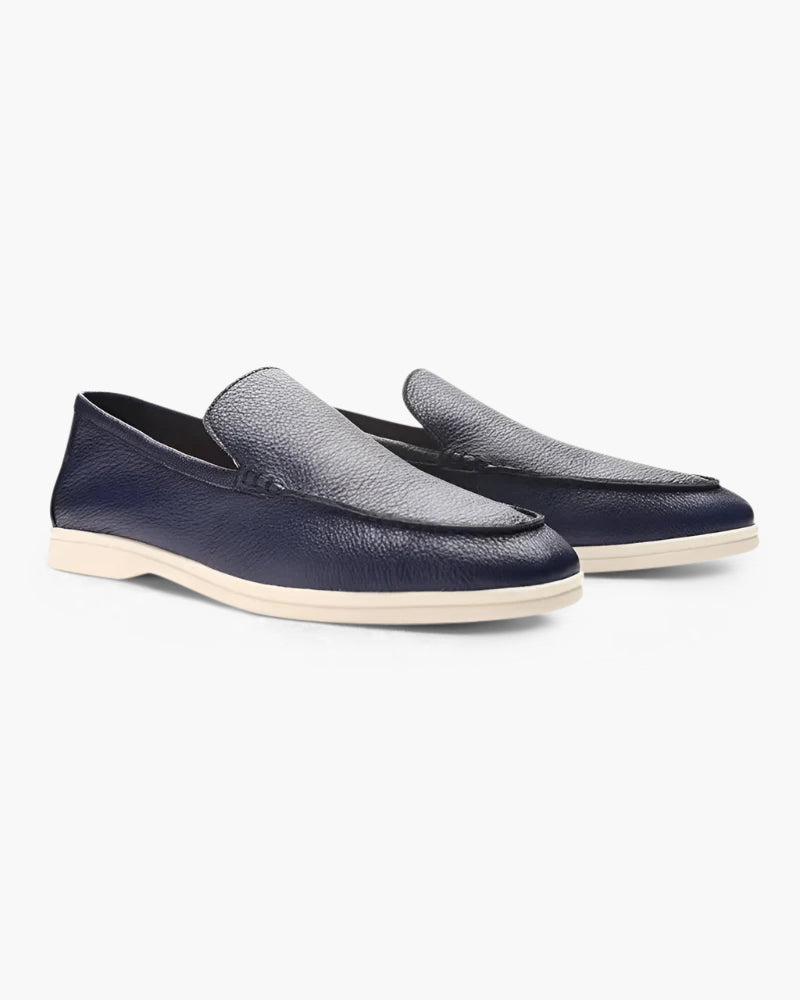 Cowhide Leather Loafers - Aurellius