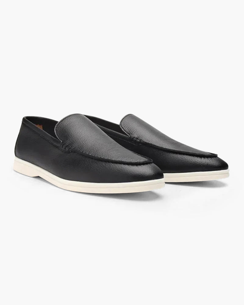 Cowhide Leather Loafers - Aurellius