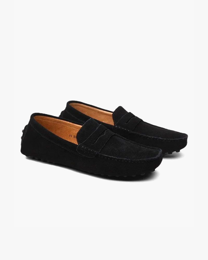 Suede Driver Loafers - Aurellius