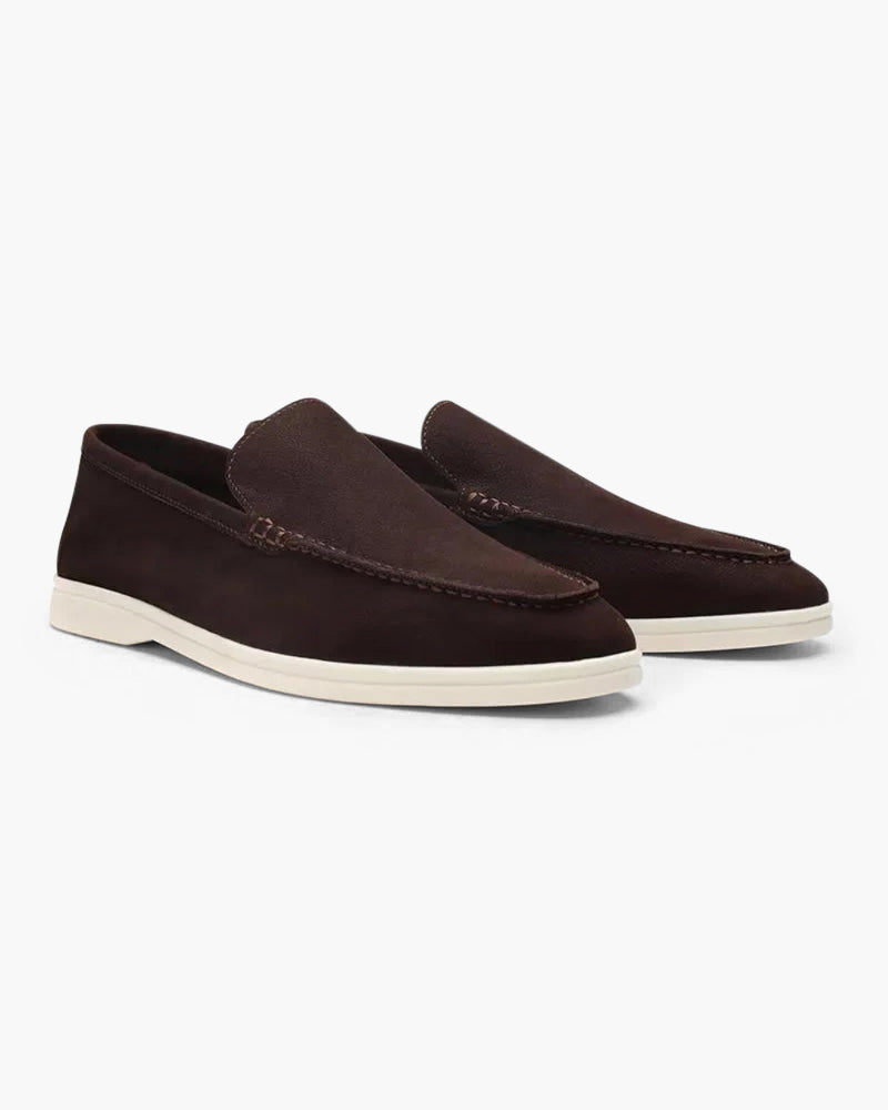 Cowhide Leather Loafers - Aurellius