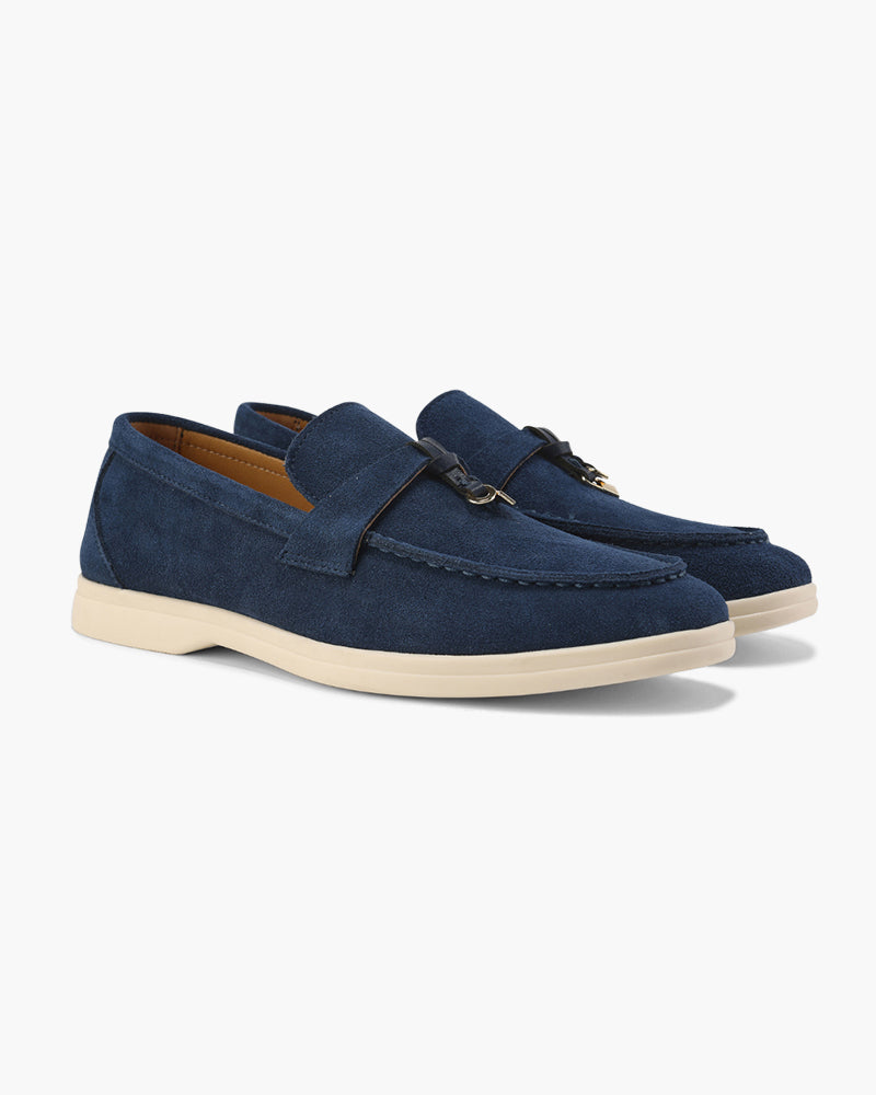 Suede Lady Loafers - Aurellius