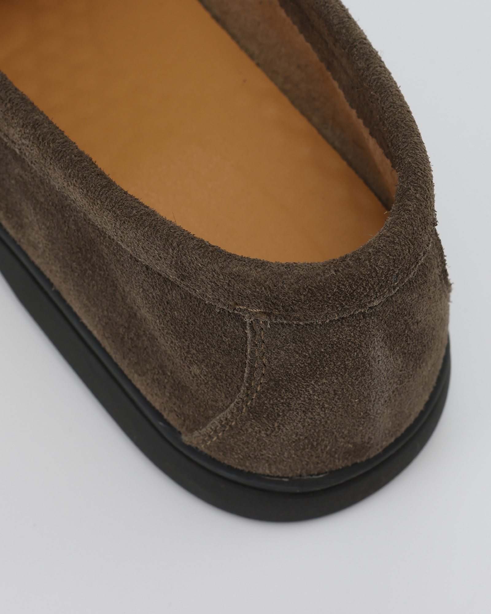 Premium Suede Loafers - Black Soles - Aurellius