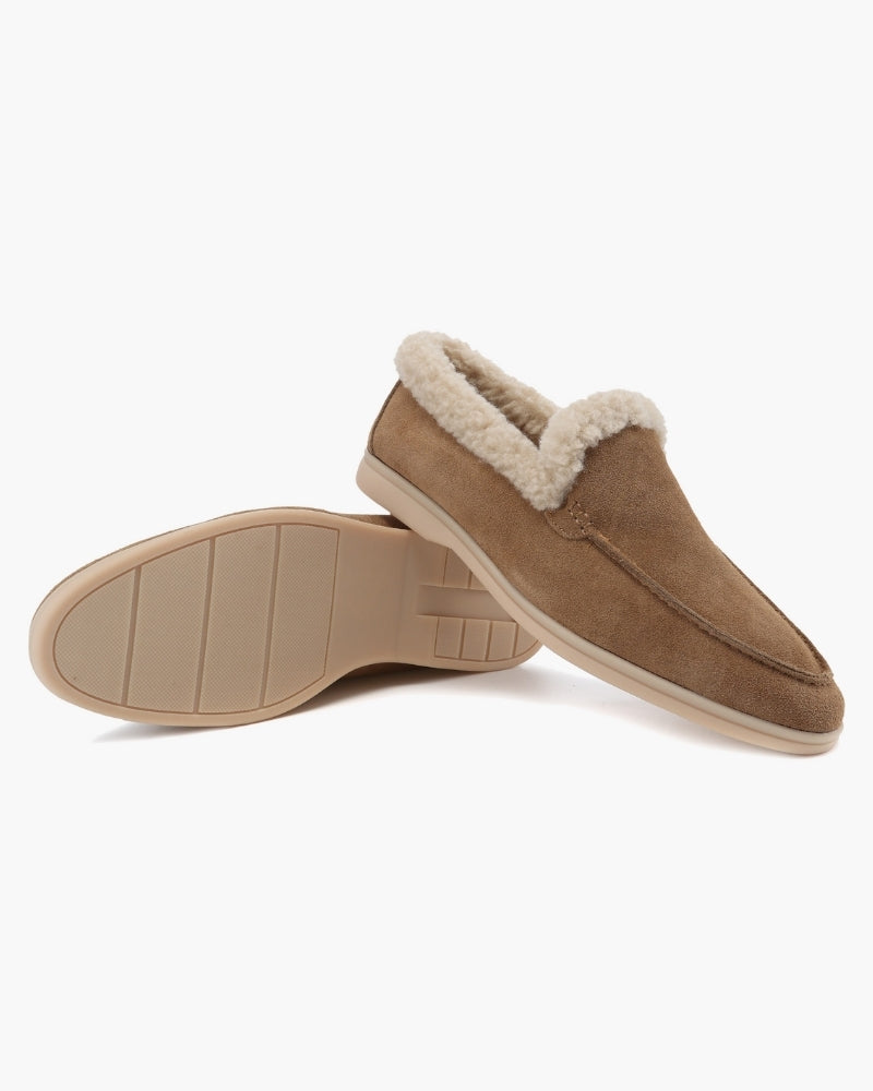 Fur-Lined Premium Loafers - Aurellius