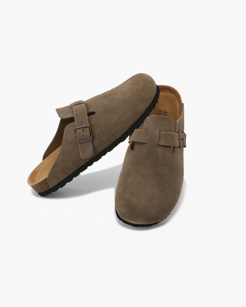 Suede Clogs - Aurellius