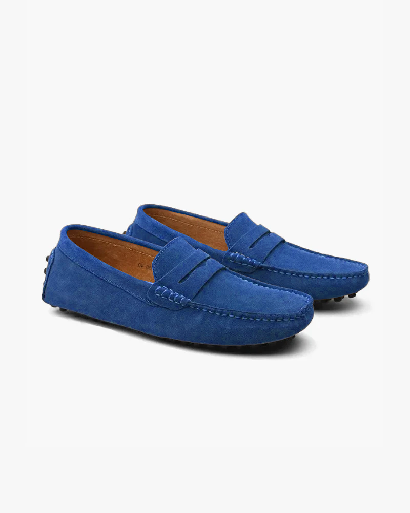 Suede Driver Loafers - Aurellius