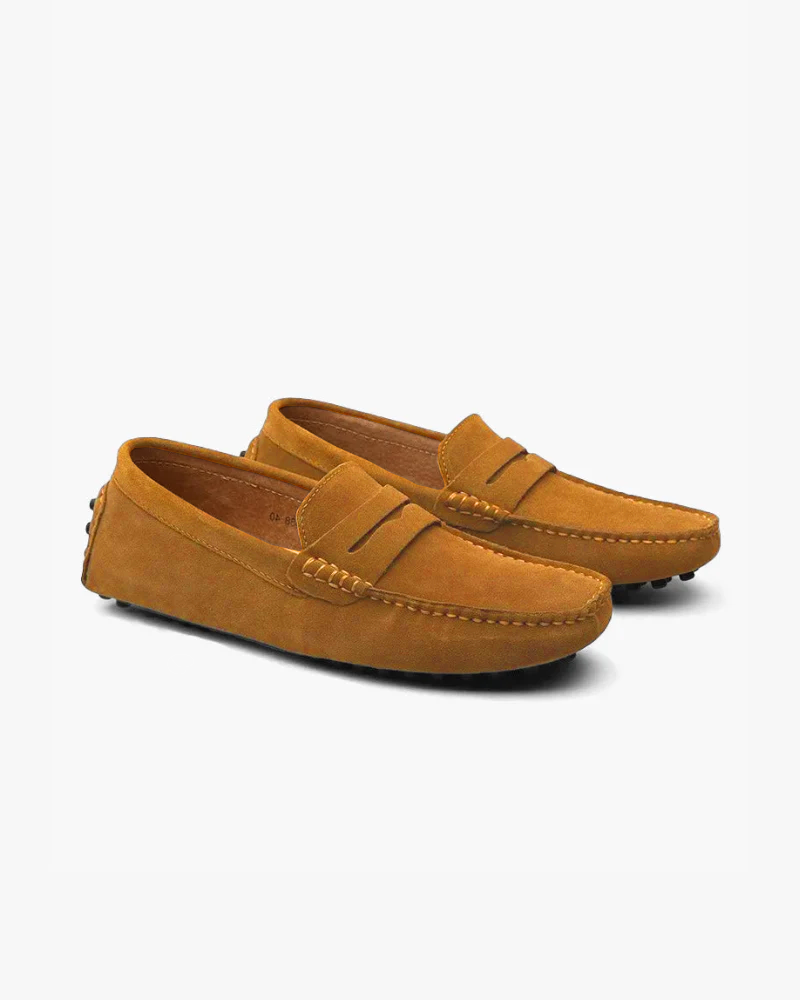 Suede Driver Loafers - Aurellius