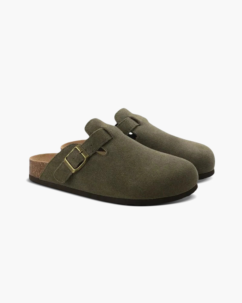 Suede Clogs - Aurellius