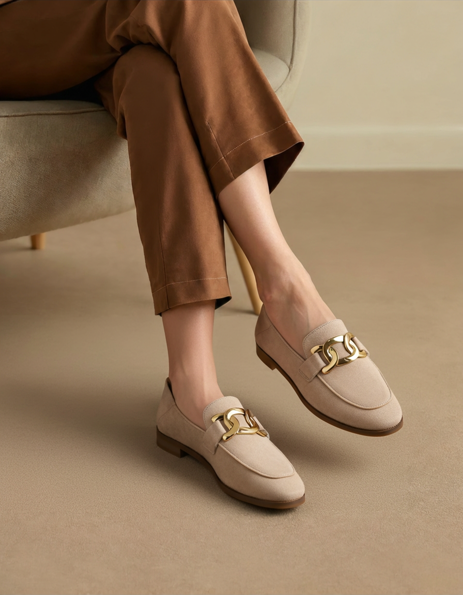 Duchess Loafers Suede - Aurellius