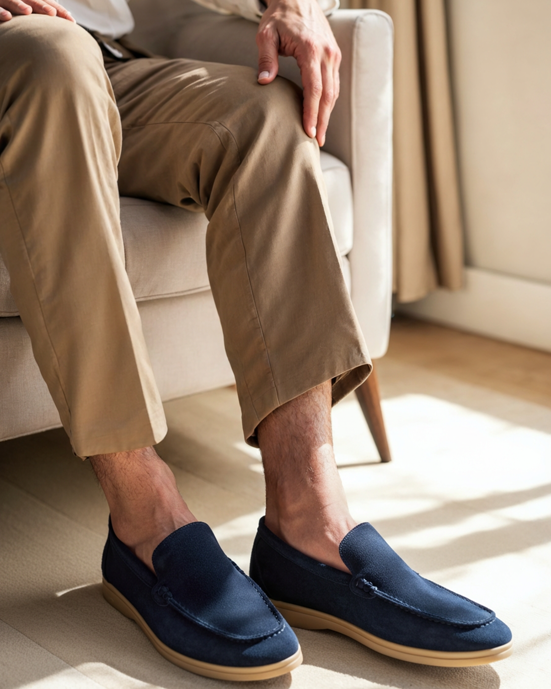 Premium Suede Loafers - Aurellius