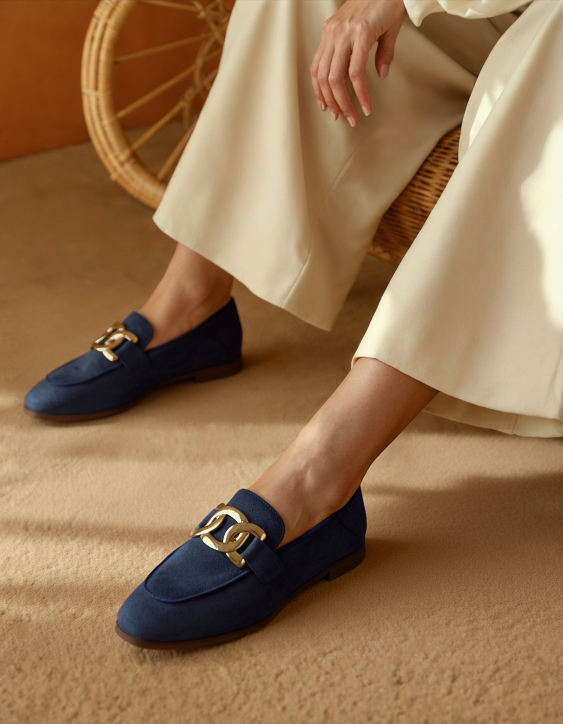 Duchess Loafers Suede - Aurellius
