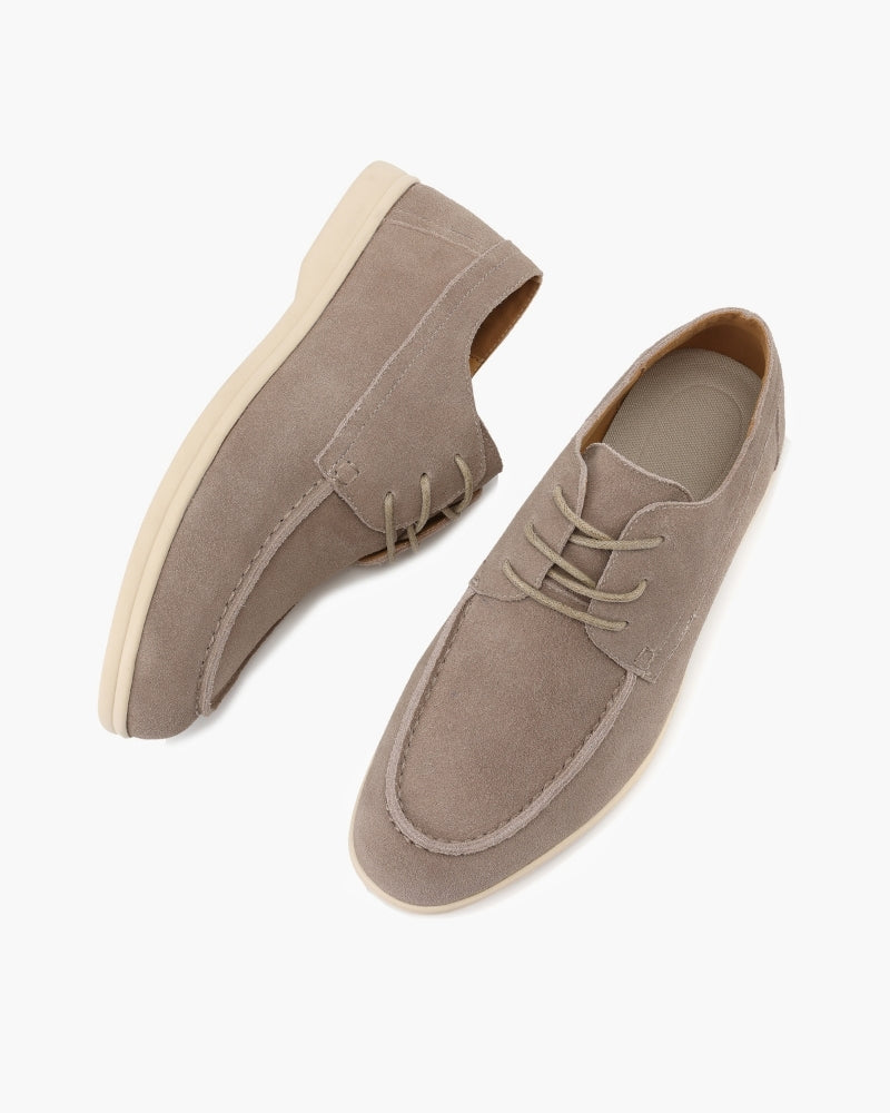 Premium Suede Lace Shoes - Aurellius