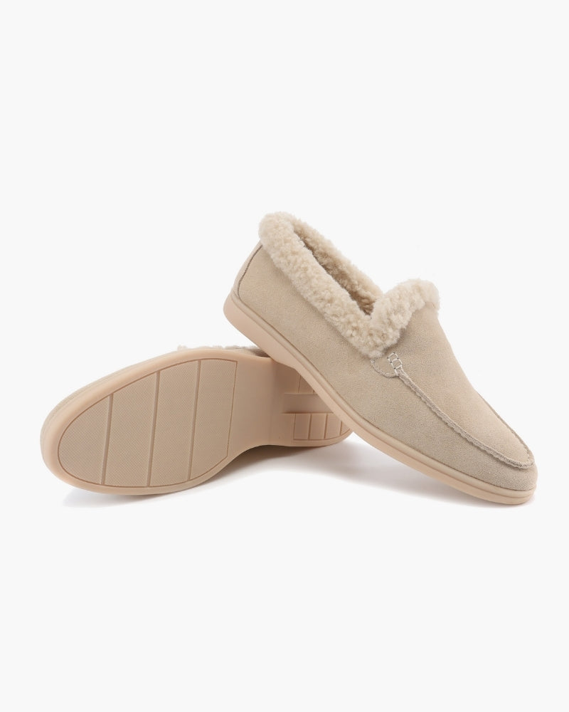 Fur-Lined Premium Loafers - Aurellius
