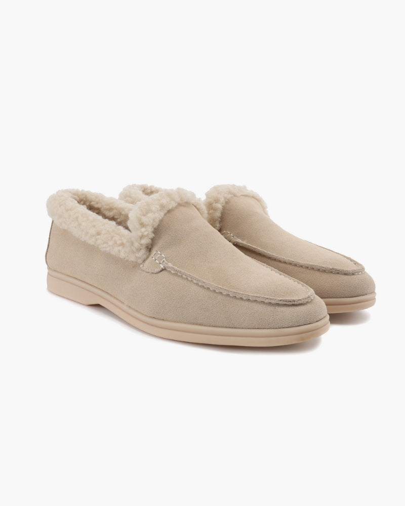 Fur-Lined Premium Loafers - Aurellius