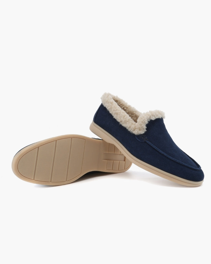Fur-Lined Premium Loafers - Aurellius