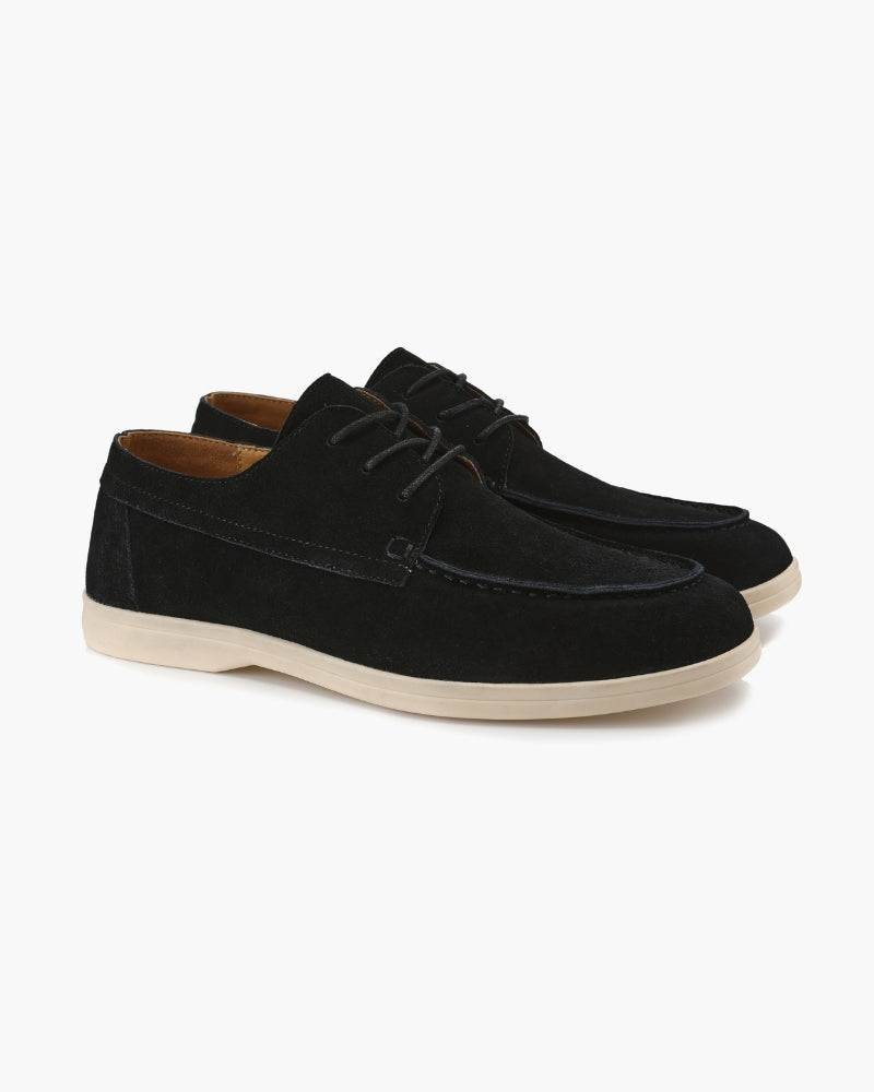 Premium Suede Lace Shoes - Aurellius
