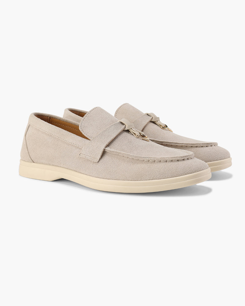 Suede Lady Loafers - Aurellius