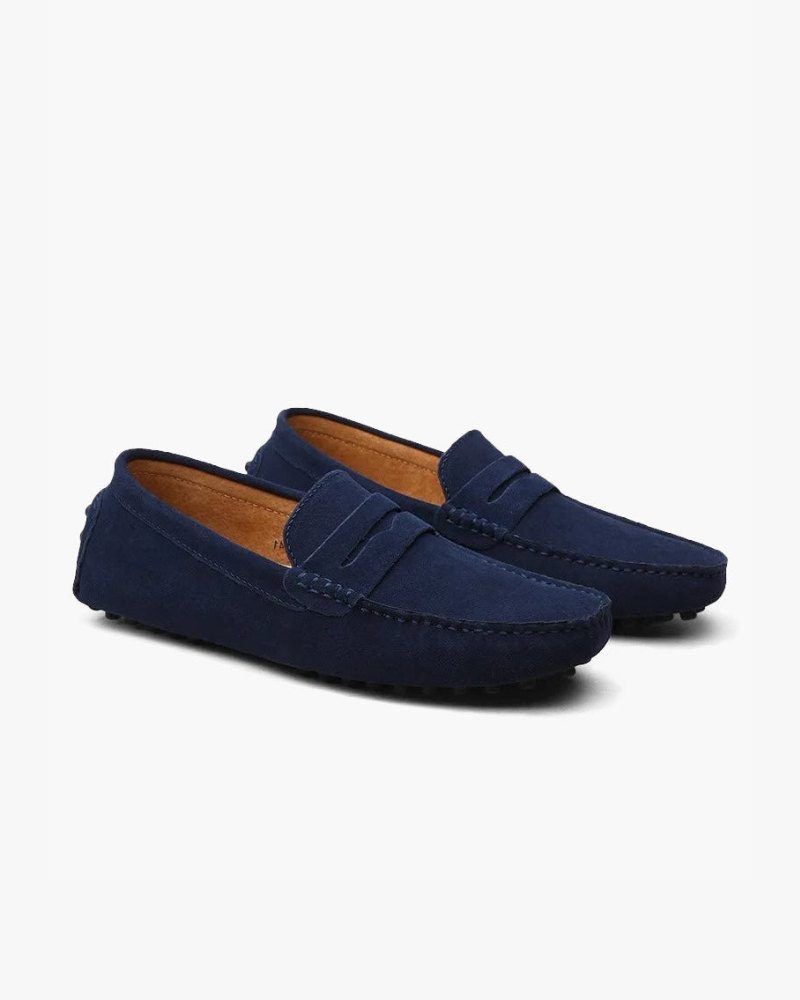 Suede Driver Loafers - Aurellius