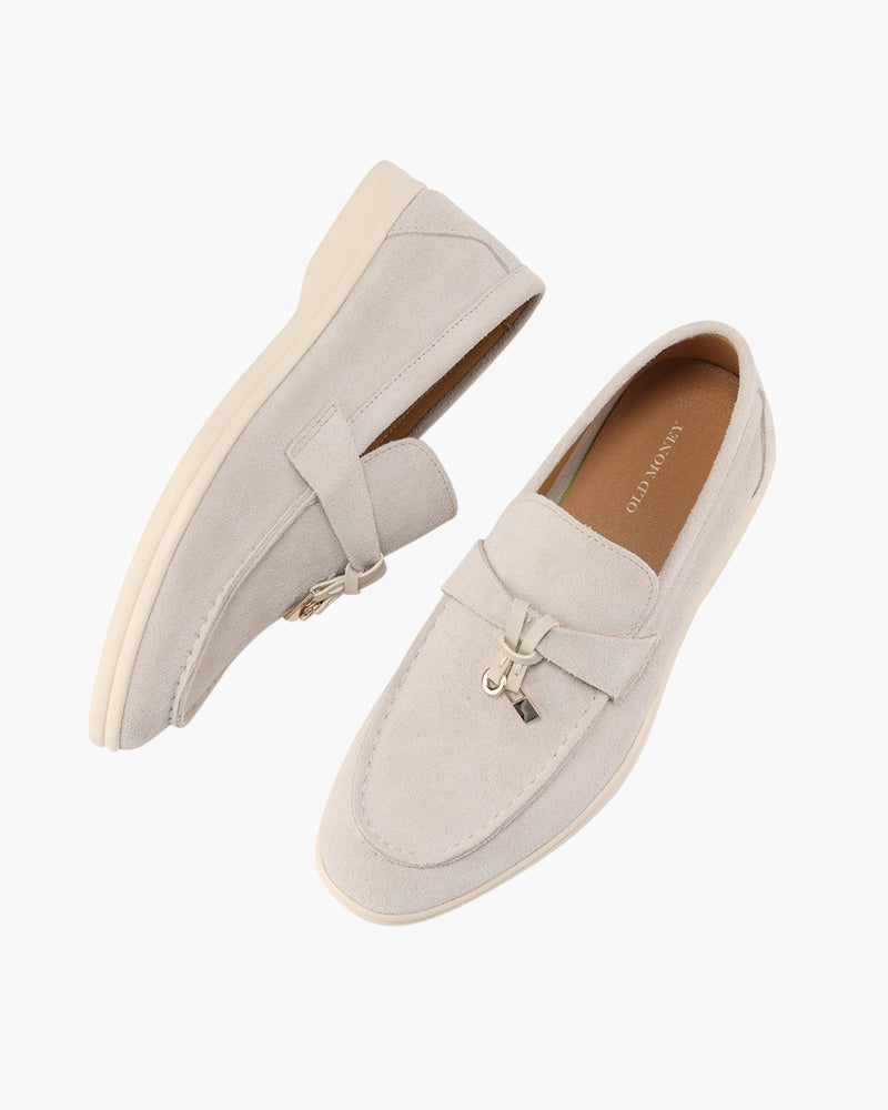 Suede Lady Loafers - Aurellius