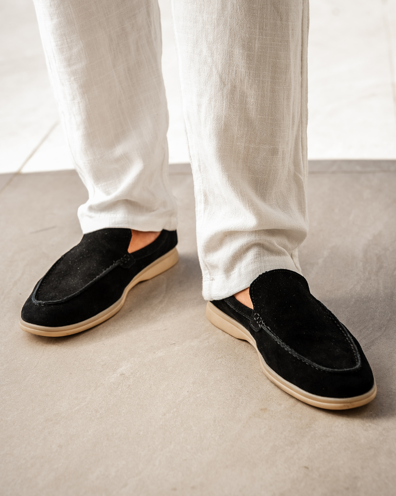 Premium Suede Loafers - Aurellius