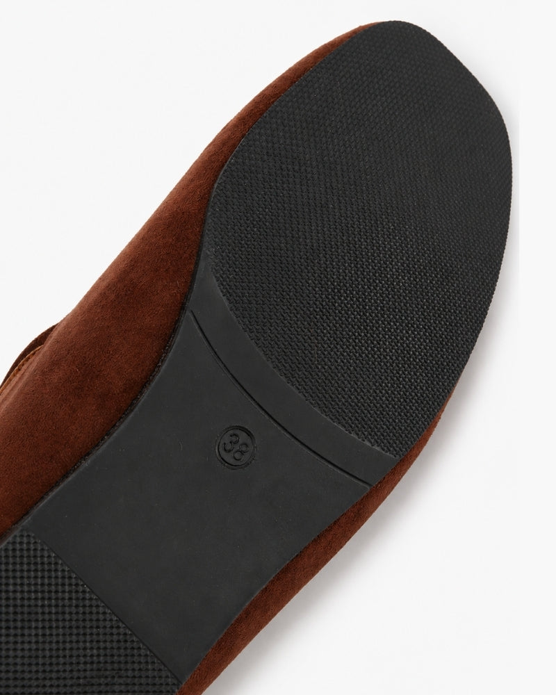 Premium Brown Suede Loafers - Aurellius