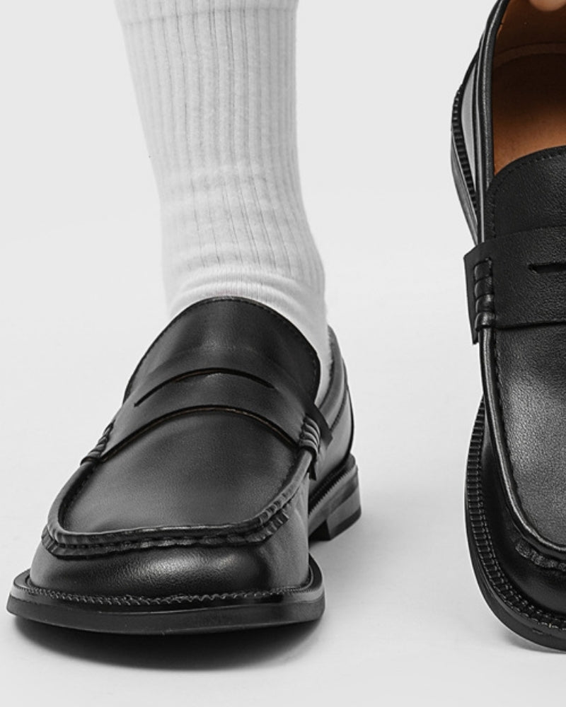 Premium Formal Penny Loafers - Aurellius
