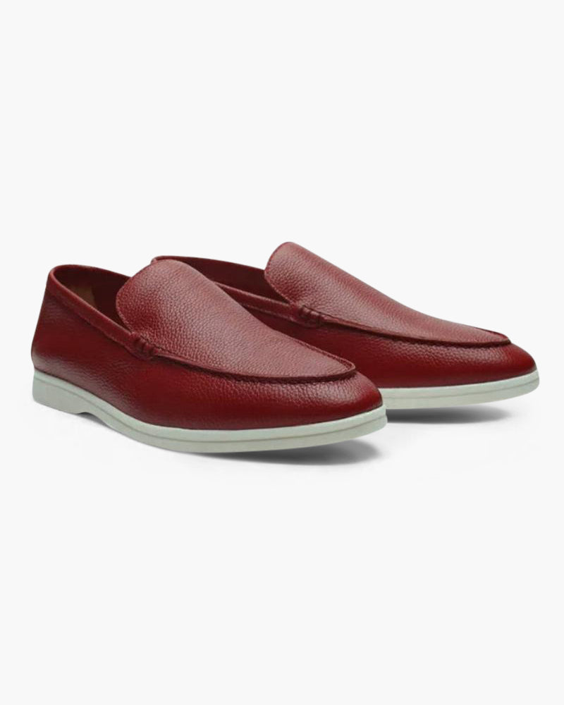 Cowhide Leather Loafers - Aurellius