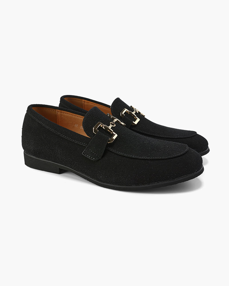 Luxury Suede Loafers - Aurellius