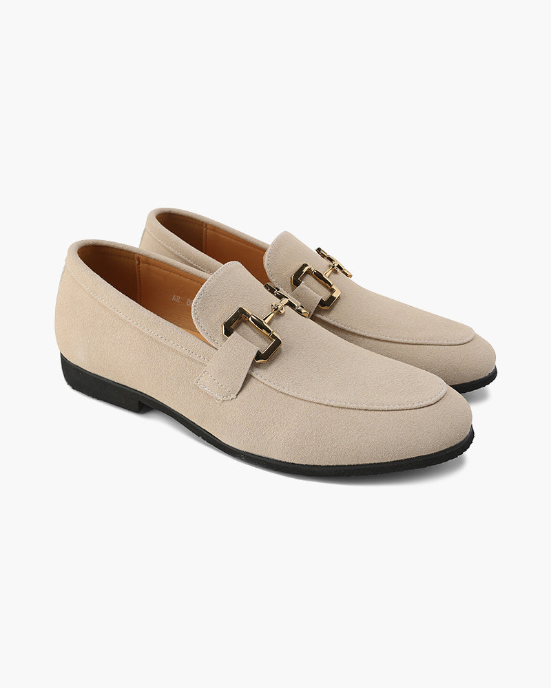 Luxury Suede Loafers - Aurellius