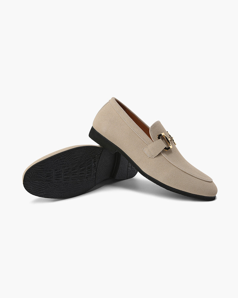 Luxury Suede Loafers - Aurellius