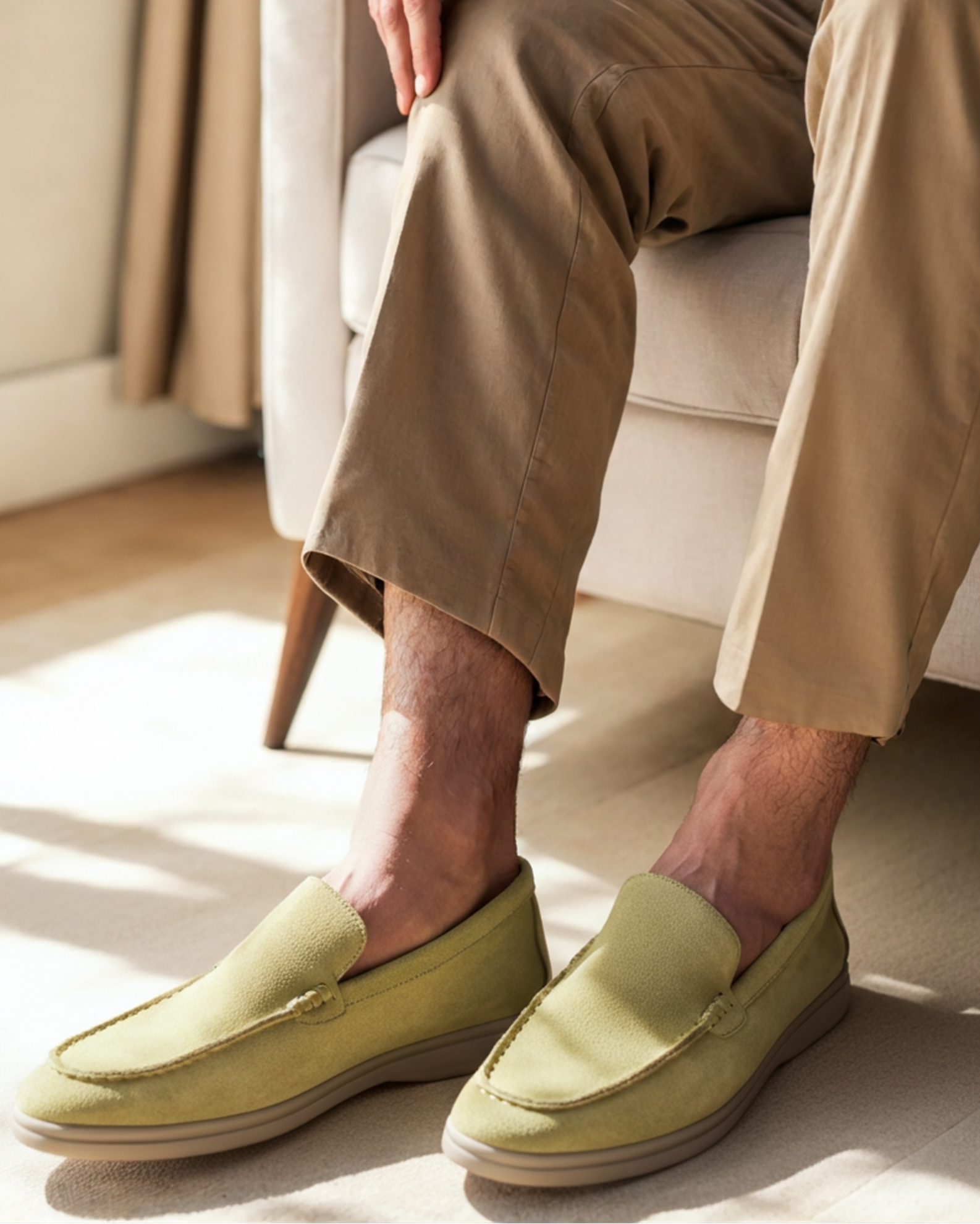 Premium Suede Loafers - Aurellius