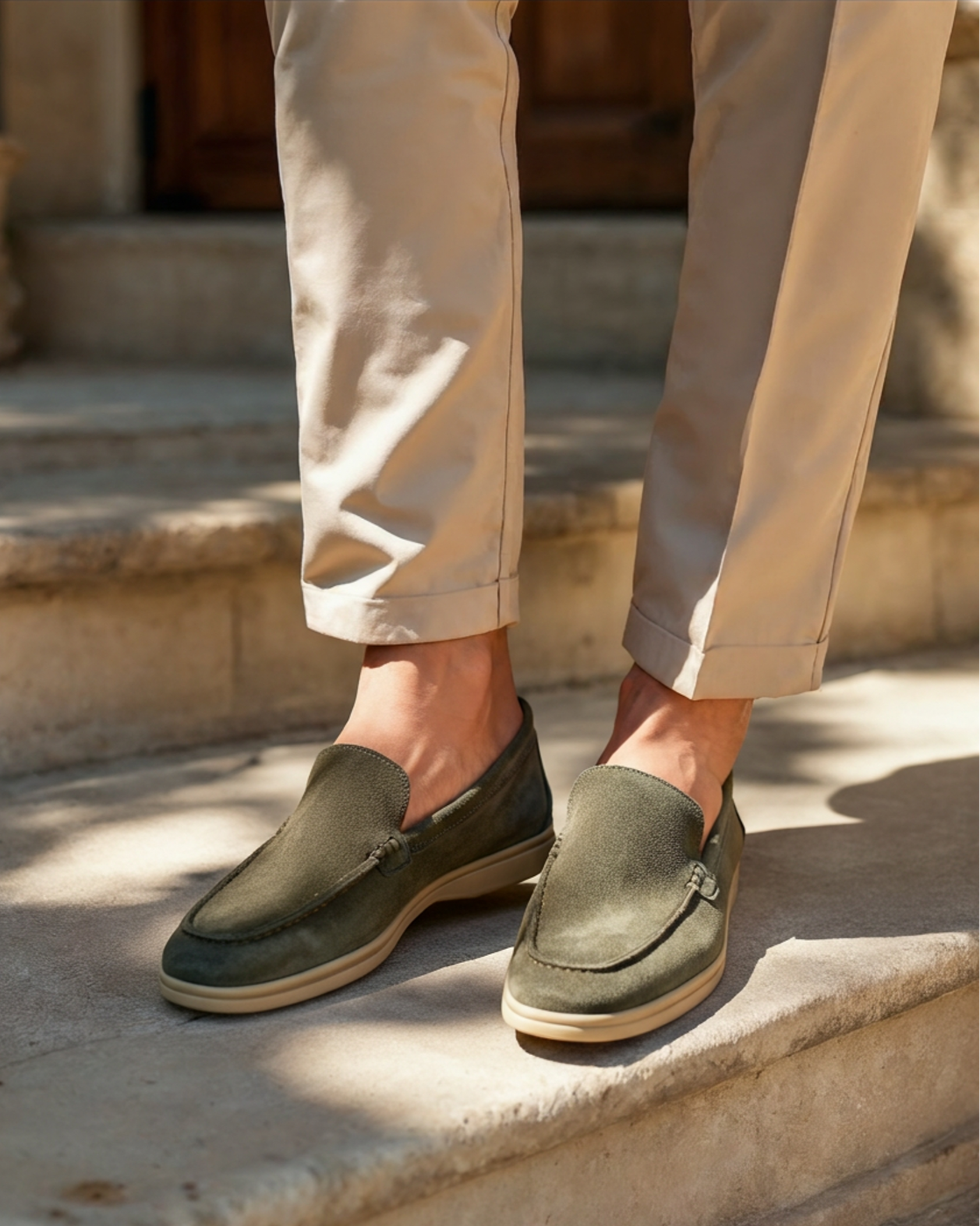 Premium Suede Loafers - Aurellius