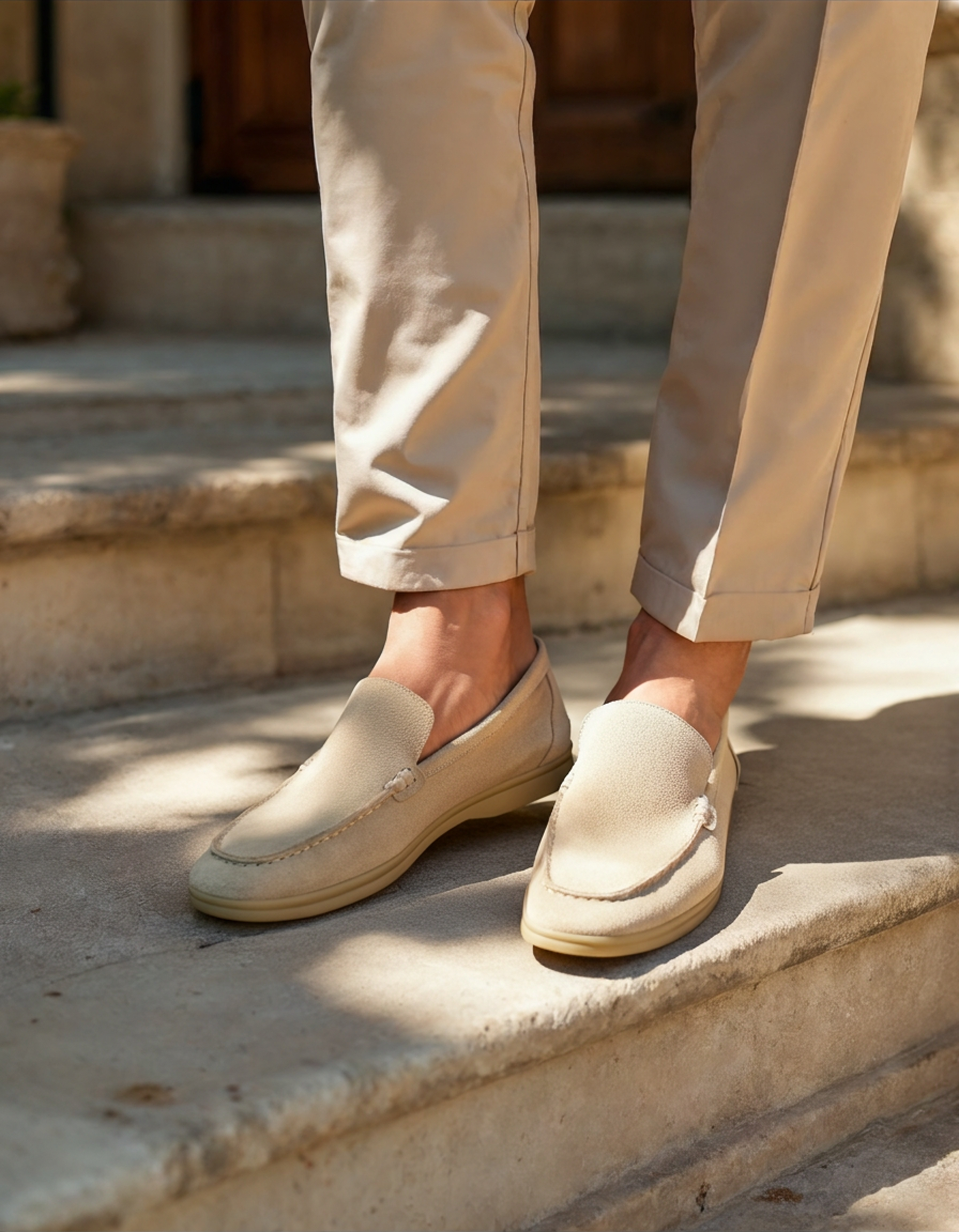 Premium Suede Loafers - Aurellius