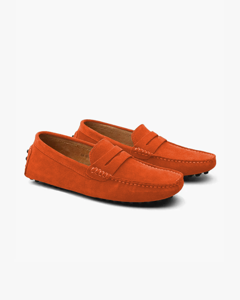 Suede Driver Loafers - Aurellius